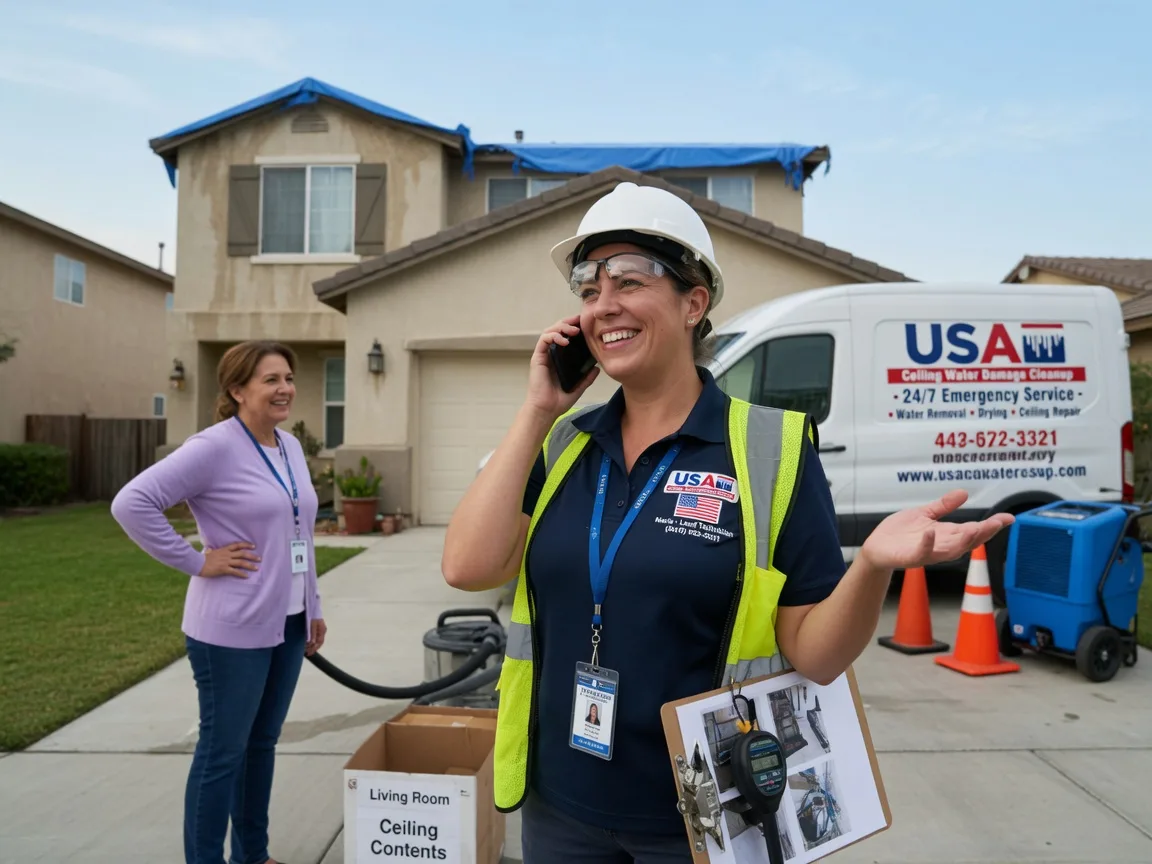 Ceiling Water Damage Restoration Emmalena, KY FAQs